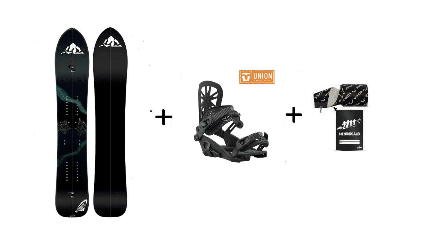 Splitboard Pack bota dura | Hard Boots Splitboard Setup